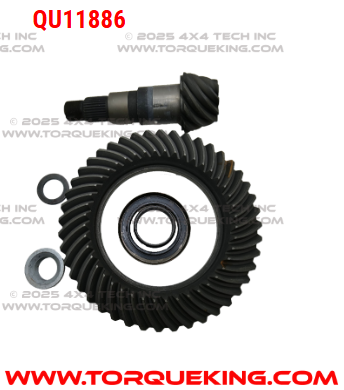 QU11886 Front 4.88 Ratio Ring and Pinion Set Ram 4500/5500 AAM 10.5" Front Torque King 4x4