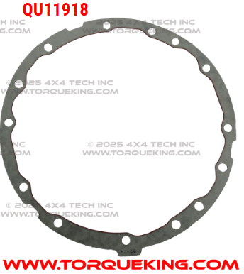QU11918 Rear Differential Cover Gasket, 2019-up RAM 4500, 5500 Torque King 4x4