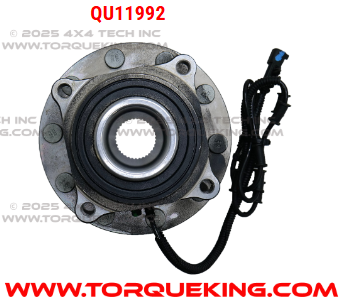 QU11992 Front Hub Assembly with ABS Sensor 2019-up RAM 4500, RAM 5500 4x4