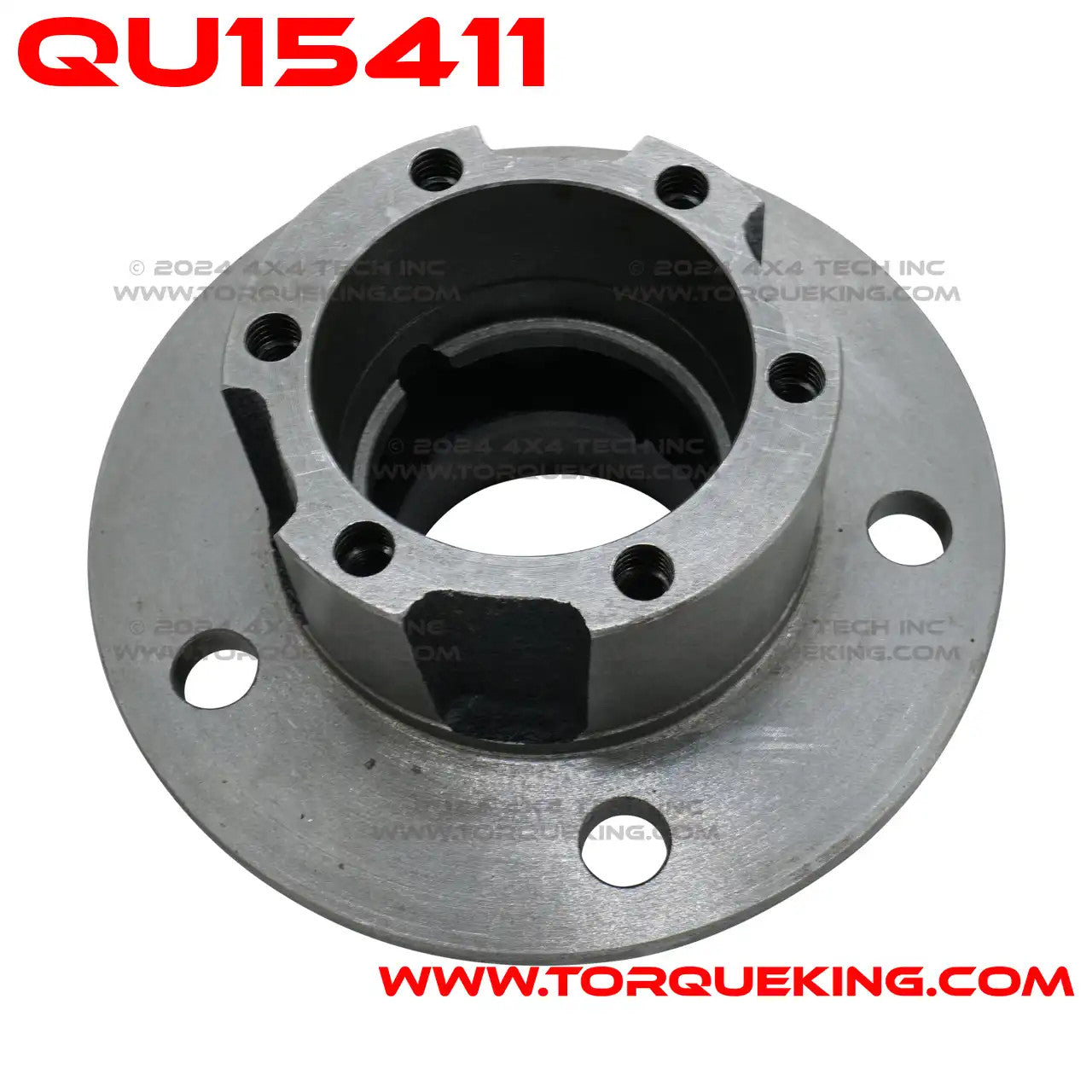 QU15411 Front Bare Wheel Hub for 1941-1962.5 Jeep and Willy Using 9" Brakes Torque King 4x4