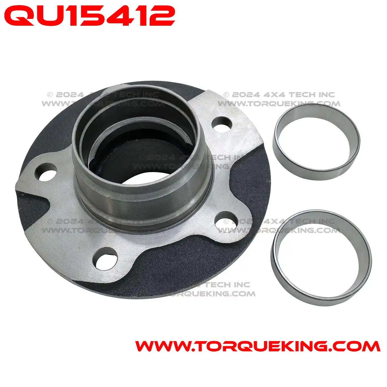 QU15412 Front Wheel Hub Assembly for 1981-1986 Jeep CJ Dana 30 Torque King 4x4