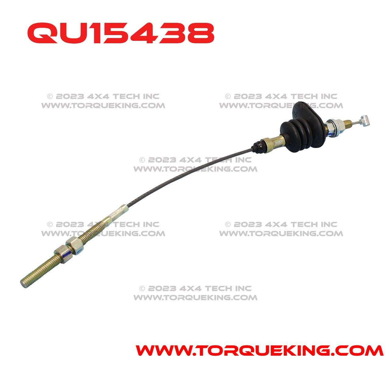 QU15438 Roxor Short Parking Brake Cable Torque King 4x4