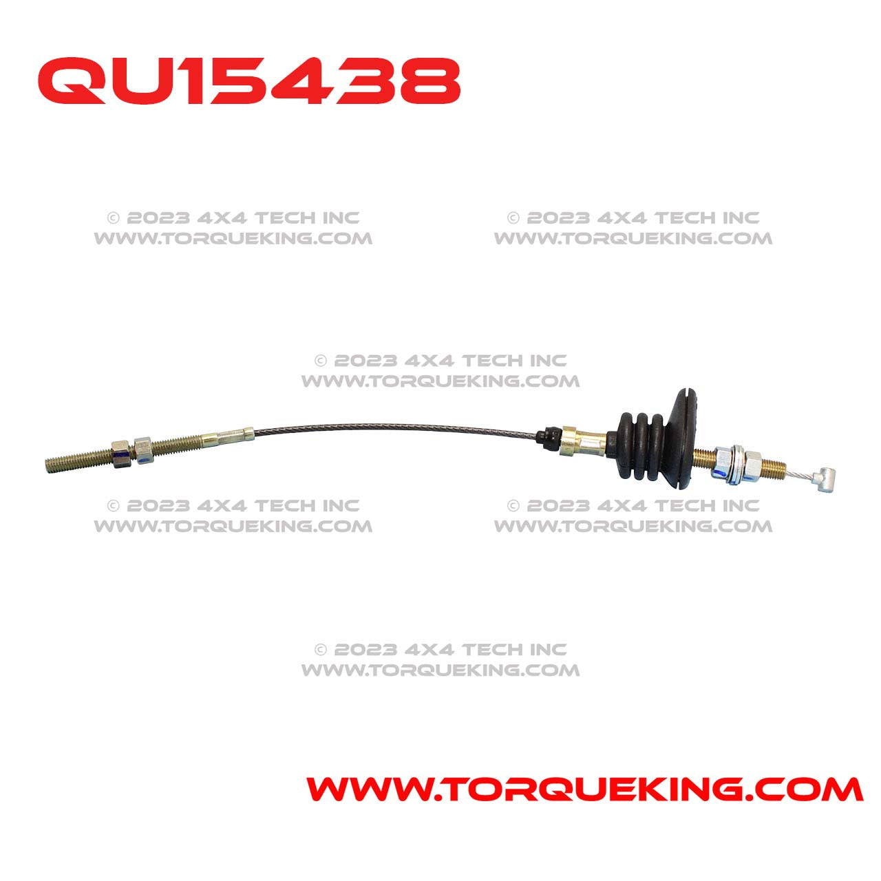 QU15438 Roxor Short Parking Brake Cable Torque King 4x4