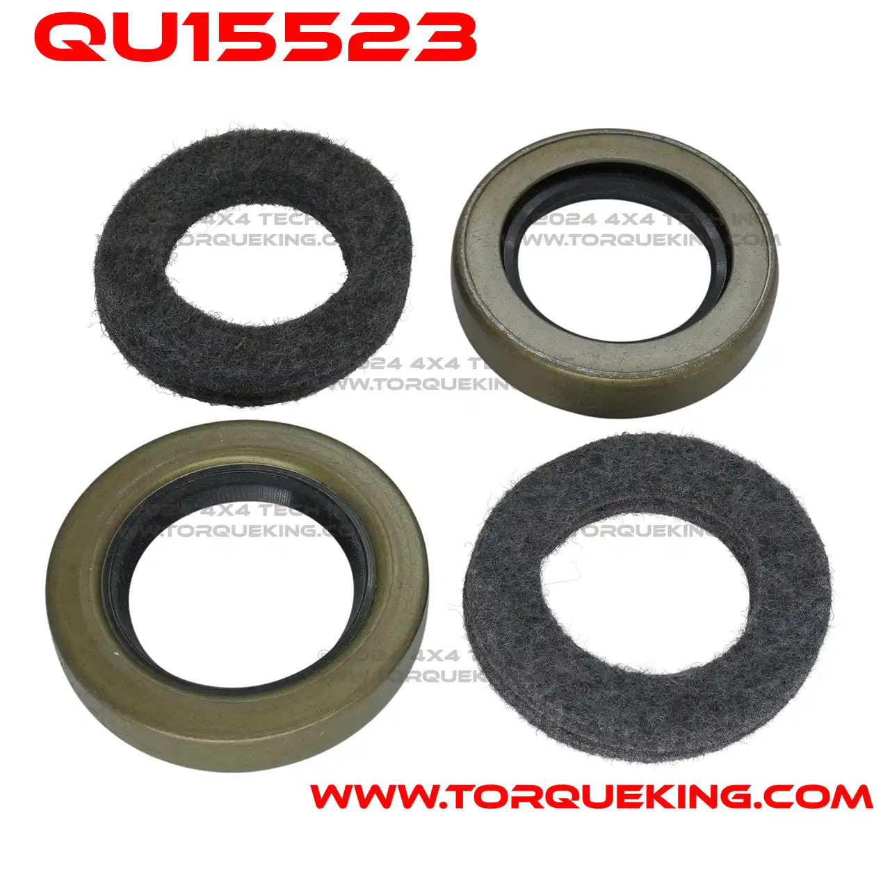 QU15523 Dana 18 Transfer Case Output Seal Kit Torque King 4x4