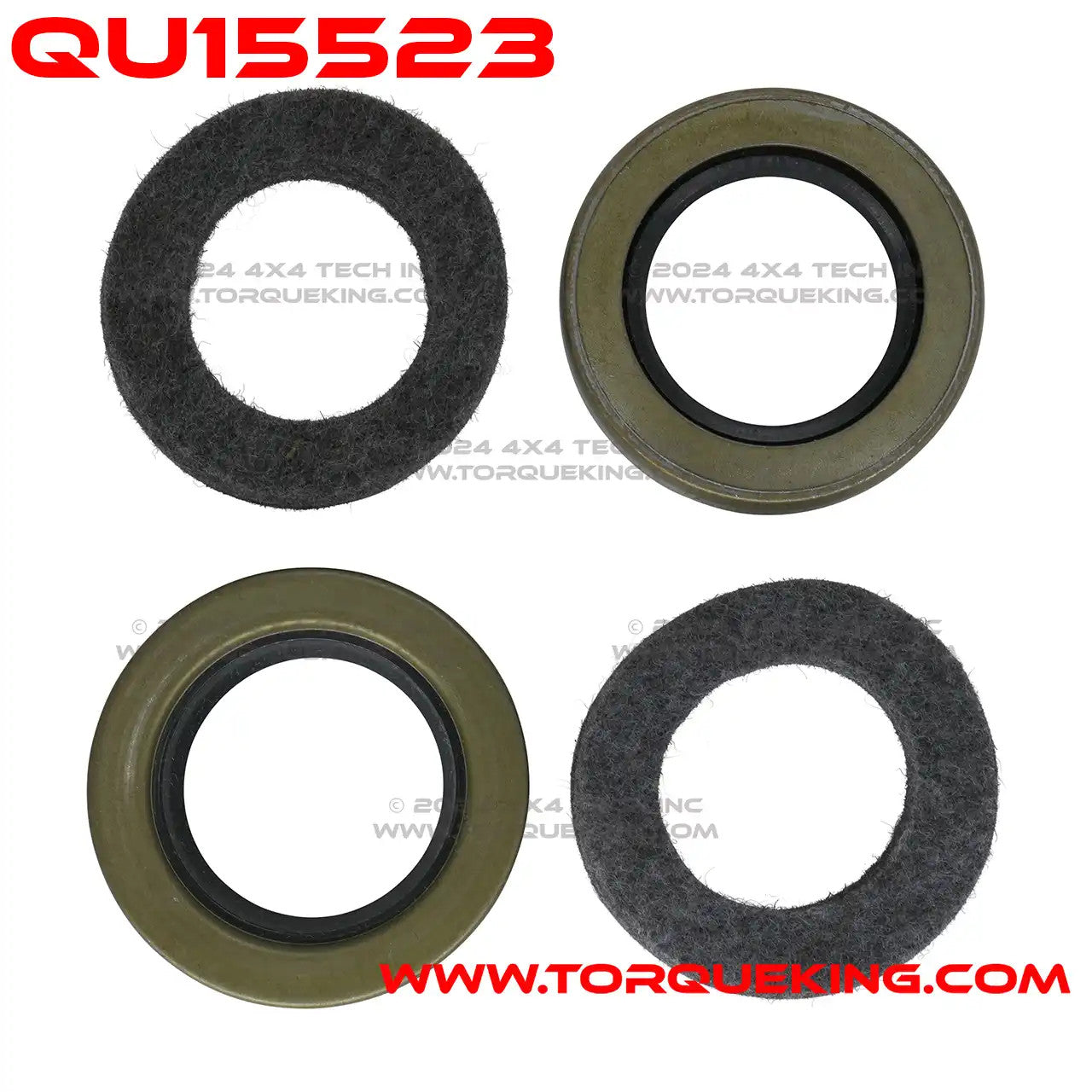 QU15523 Dana 18 Transfer Case Output Seal Kit Torque King 4x4