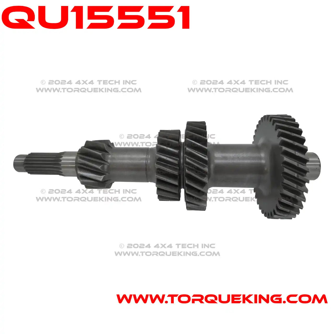 QU15551 Roxor Transmission Countershaft Cluster V2