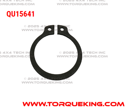 QU15641 Roxor Engine Idler Shaft Snap Ring Torque King 4x4