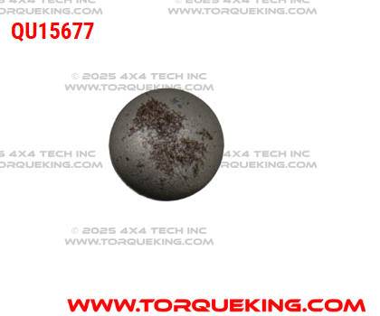 QU15677 Roxor Rocker Arm Shaft End Plug Torque King 4x4