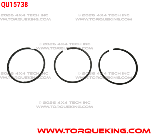QU15738 Roxor Piston Ring Kit 2.5