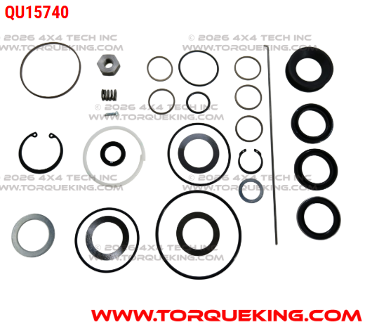 QU15740 Roxor Power Steering Gear Seal Kit Torque King 4x4