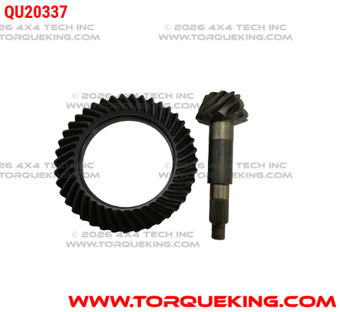 QU20337 4.10 Reverse Ring and Pinion Set Dana 60