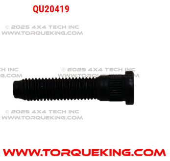 QU20419 FRONT WHEEL STUD Torque King 4x4