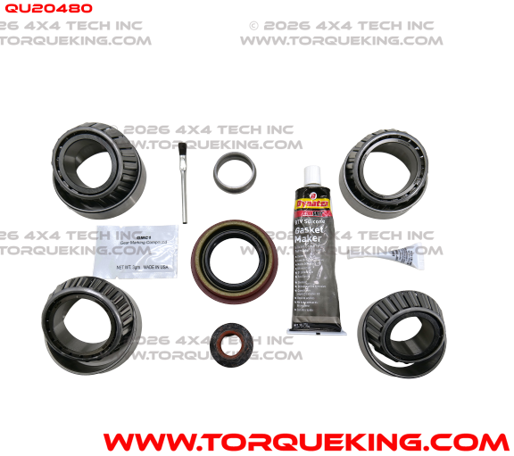QU20480 DIFF BEARING/SEAL KIT