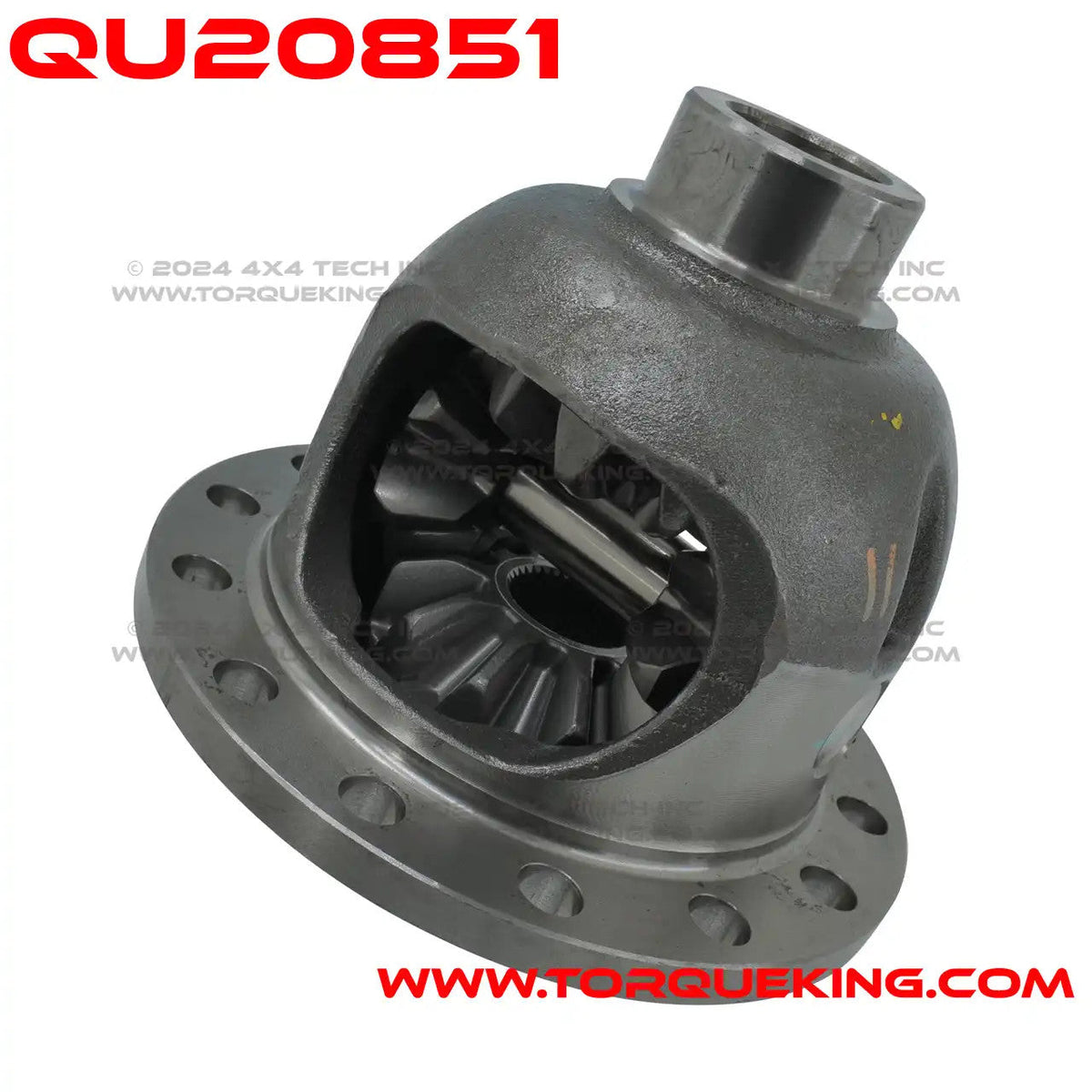 QU20851 4.10 & Up Loaded Open Rear Diff Carrier for M300 DRW, 37 Spline Torque King 4x4