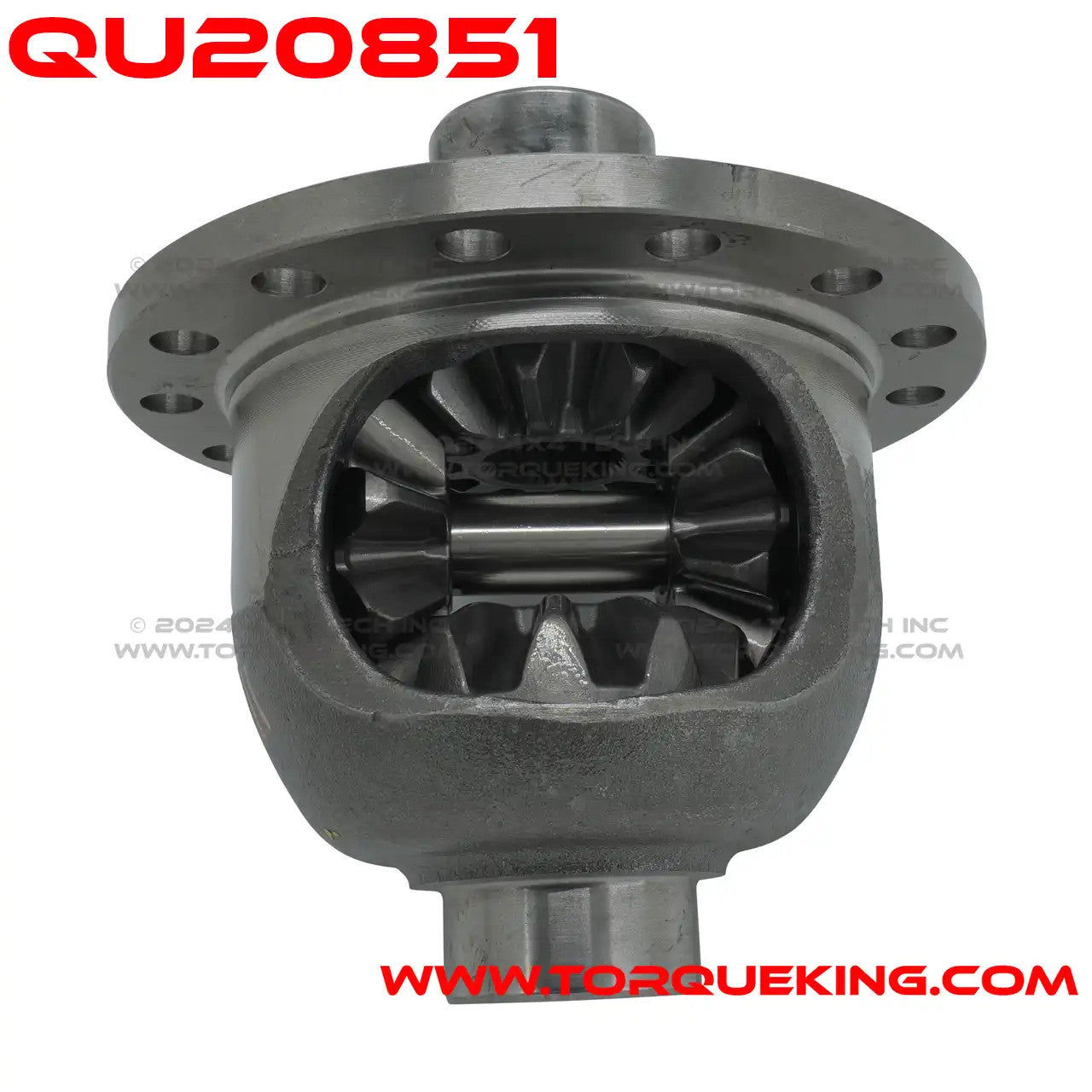 QU20851 4.10 & Up Loaded Open Rear Diff Carrier for M300 DRW, 37 Spline Torque King 4x4