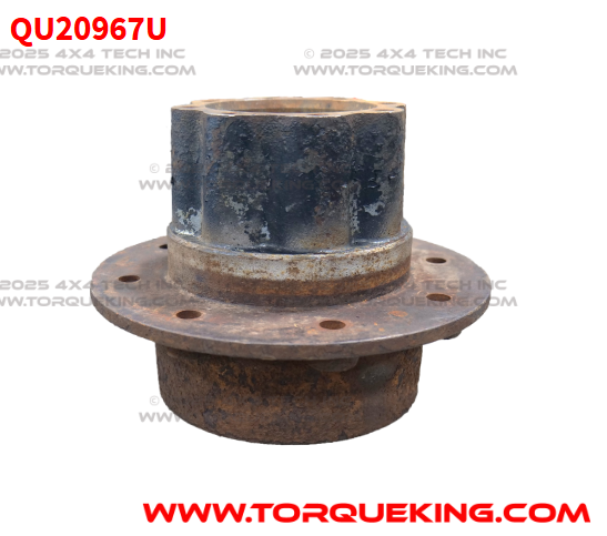 QU20967U Used D80 DRW Rear Hub