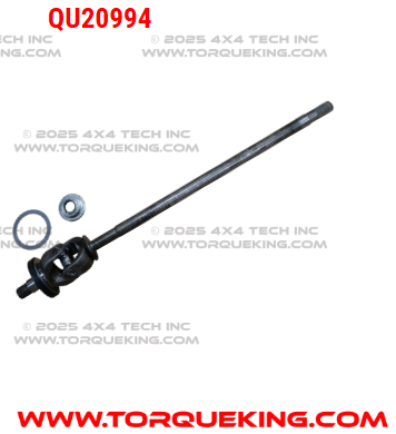 QU20994 1550 Series Right Axle Shaft Assembly for Wide Fatboy F350 Torque King 4x4