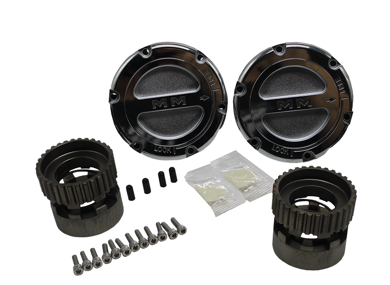 QU21028 Mile Marker Premium Locking Hub Set for 2005-up Ford Super Duty Torque King 4x4