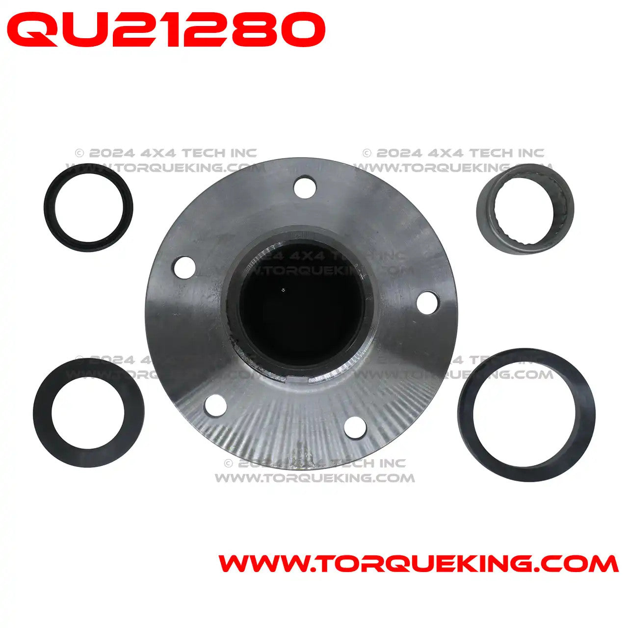 QU21280 Imported 1980-1997 Ford Dana 50 IFS Front Spindle F250, F350 Torque King 4x4