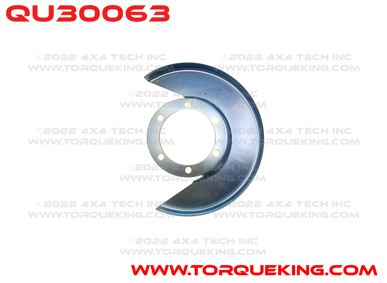 QU30063 Dana 60 Left Brake Splash Shield for 1977-1991 Chevy/GMC Torque King 4x4