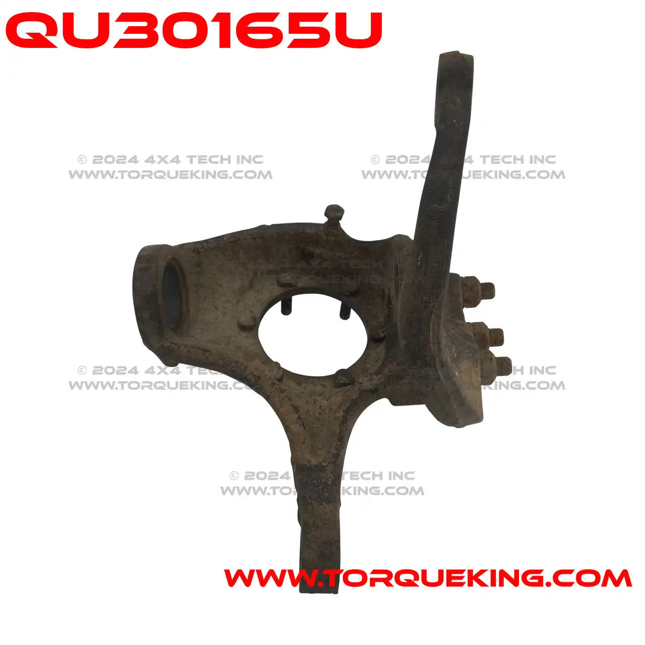 QU30165U Used Left Steering Knuckle with Steering Arm Torque King 4x4