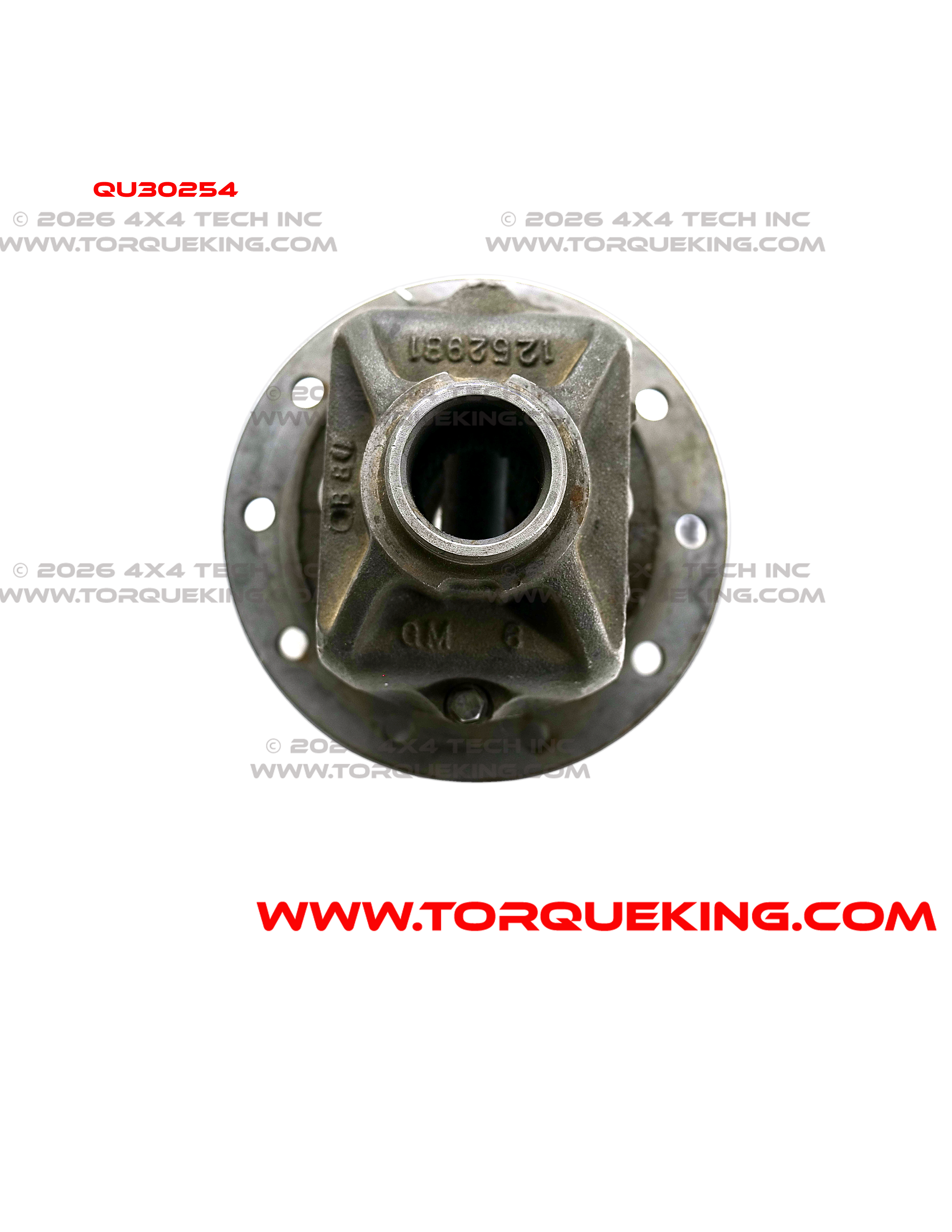 QU30254U Used 28 Spline Loaded Differential Carrier for GM 10 Bolt