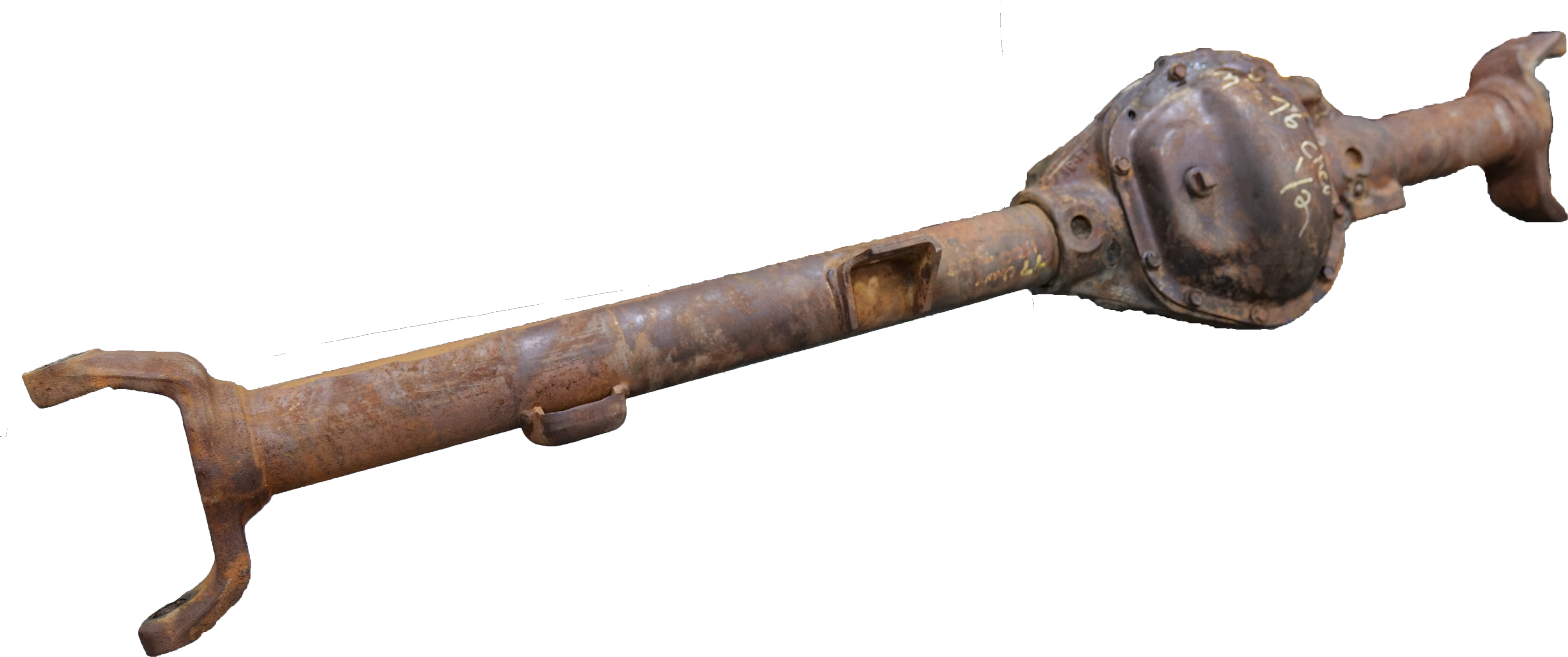 QU30536U Used Bare 73-80 GM Dana 44 Front Axle Housing