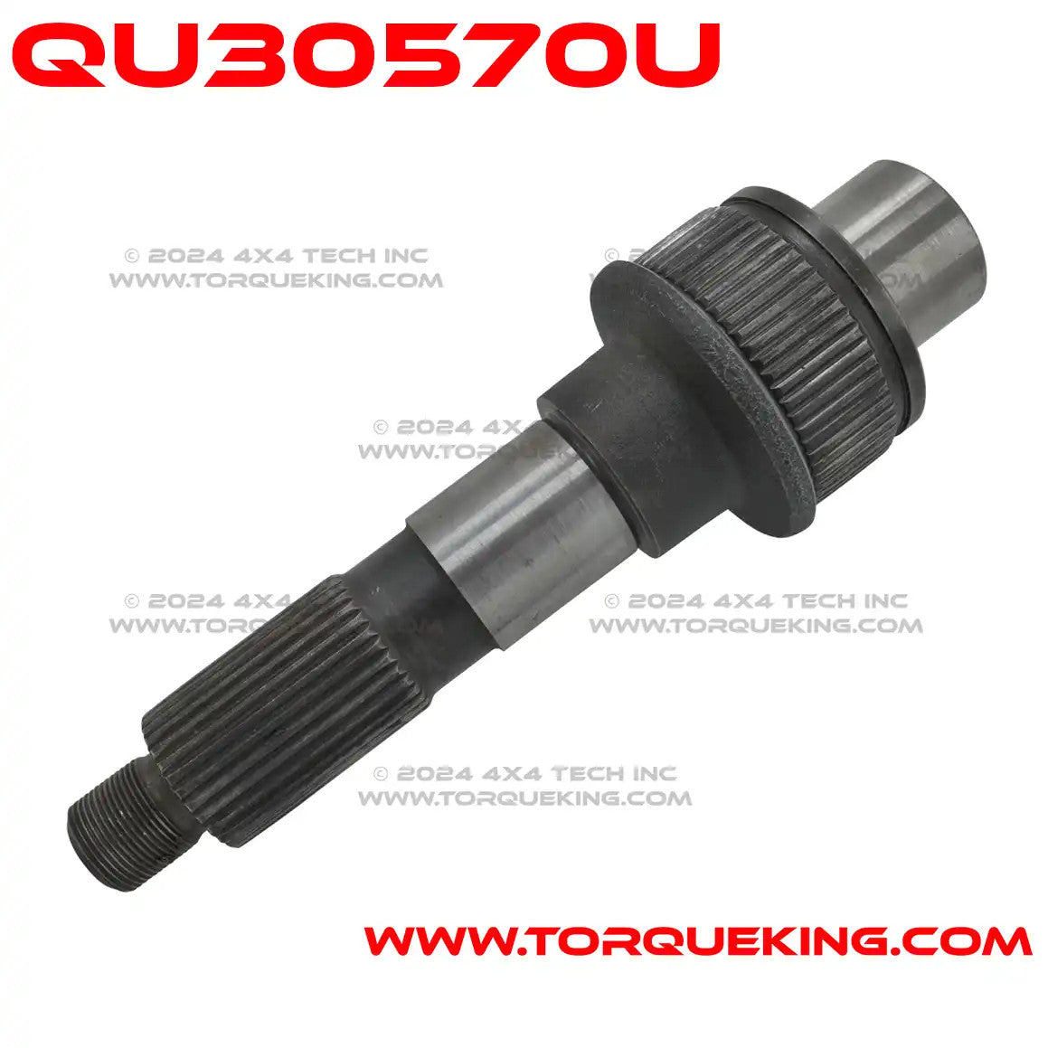 QU30570U Used Front Output Shaft for 1988-1994 GM NP241C Left Drop