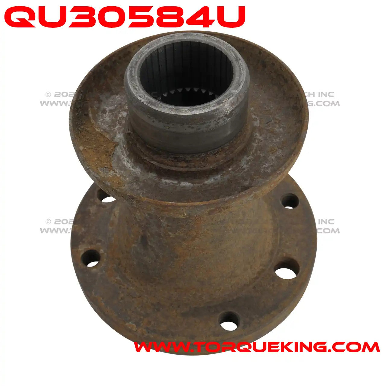 QU30584U Used Front Output Flange Yoke & Slinger for 88-94 GM NP241C Torque King 4x4