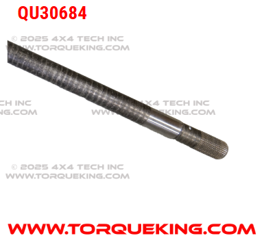 QU30684 Right Front Axle Assembly 2018-up International and GM Super 60