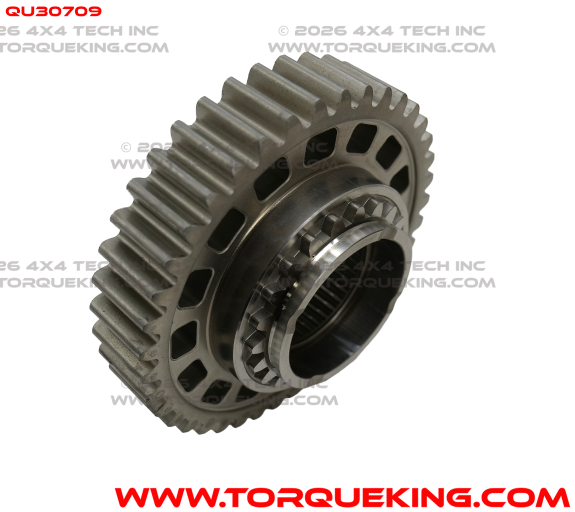 QU30709 Drive (Upper) Sprocket for 1.25 Chains in 07-19 3010/3023