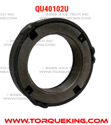QU40102U Right Hand Rachet Spindle Nut