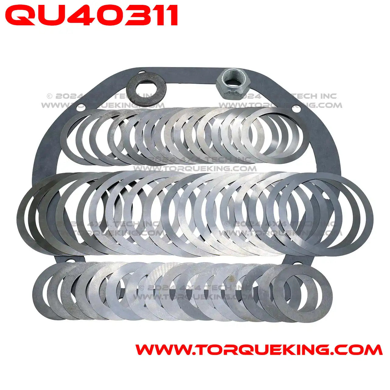 QU40311 Dana 44 Differential and Pinion Shim Kit Torque King 4x4