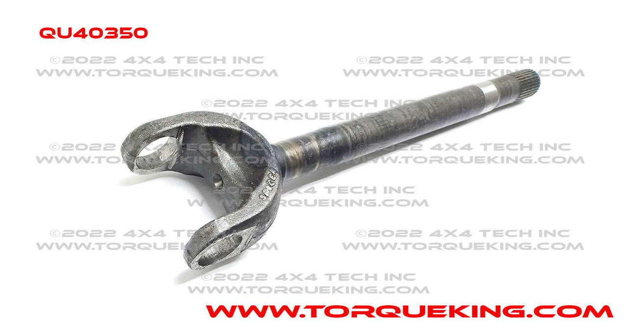 QU40350 30 Spline Left Inner Axle Shaft for 1994-1999 Ram 2500, Ram 3500 Torque King 4x4