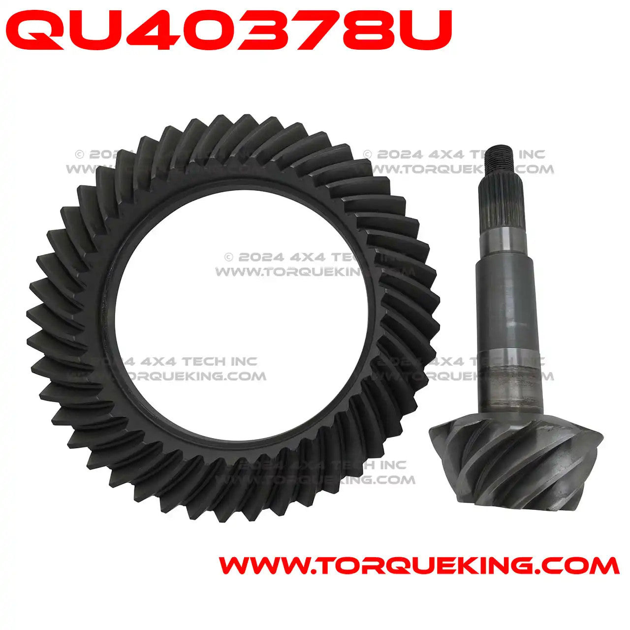 QU40378U D60 3.55 Ring, Pinion Torque King 4x4