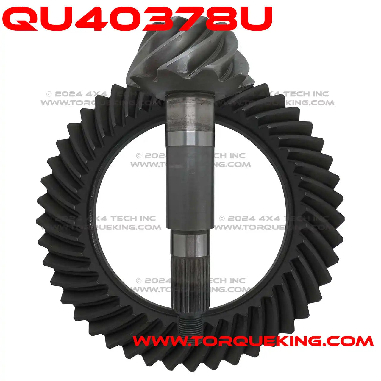 QU40378U D60 3.55 Ring, Pinion Torque King 4x4