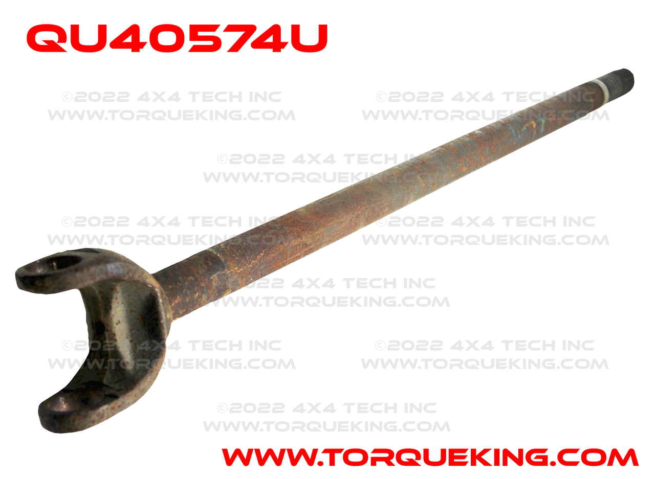 QU40574U Used Right Inner Axle Shaft for 02 Ram D60 Front Axle (No CAD) Torque King 4x4