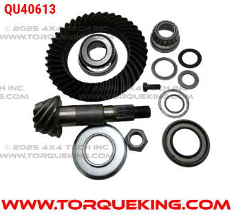 QU40613 Spicer 4.10 Ratio Ring & Pinion Kit for F350 Dana 80 DRW Torque King 4x4