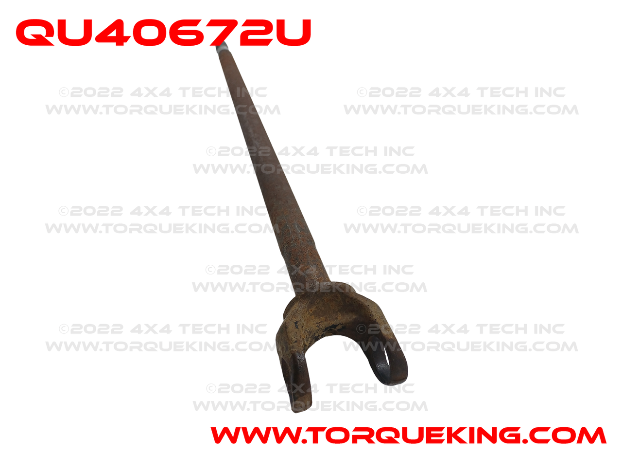 QU40672U Used 30 Spline Right Inner Axle Shaft for 1973-1979 Ford 1/2 Ton Torque King 4x4