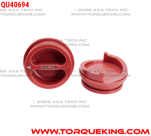 QU40694 RED HUB DIAL Torque King 4x4