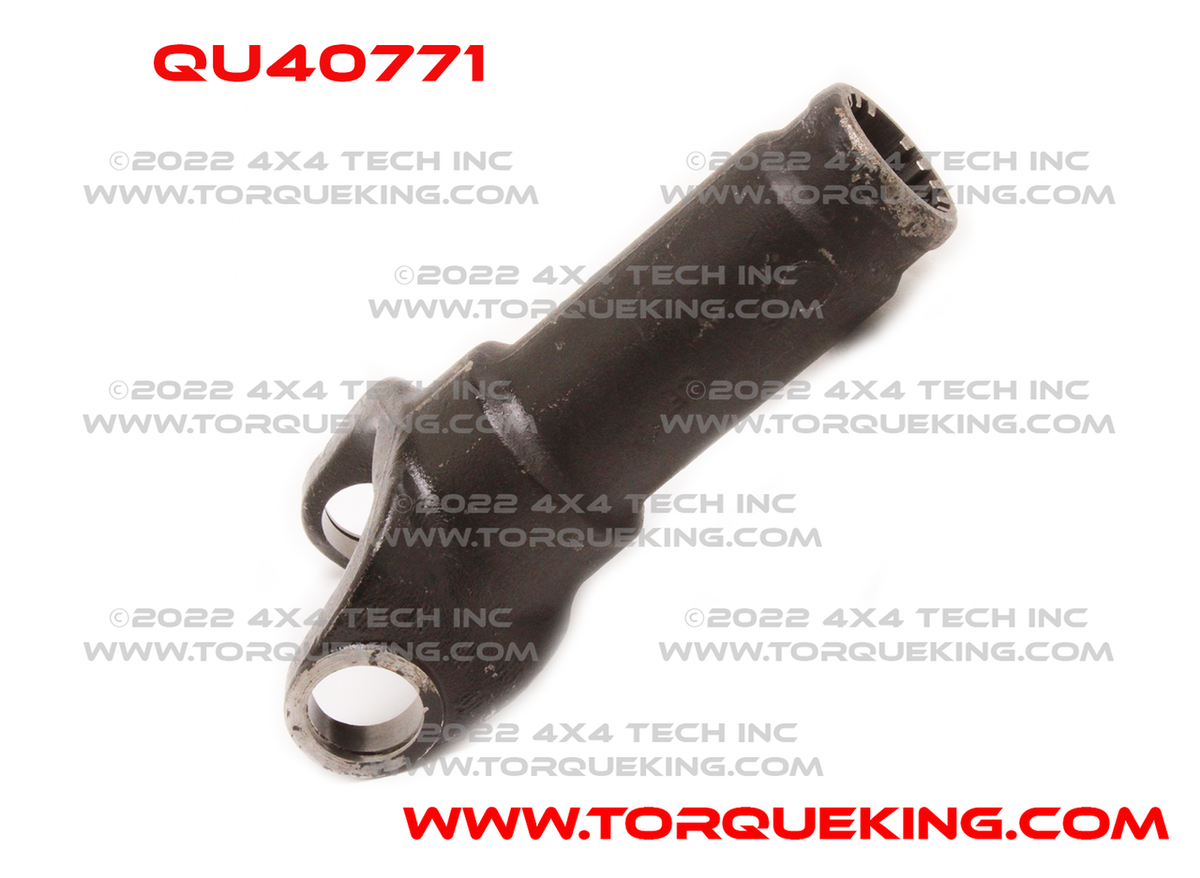 QU40771 Coarse Spline Front Driveshaft Slip Yoke for 1999-2002 Dodge Ram Torque King 4x4