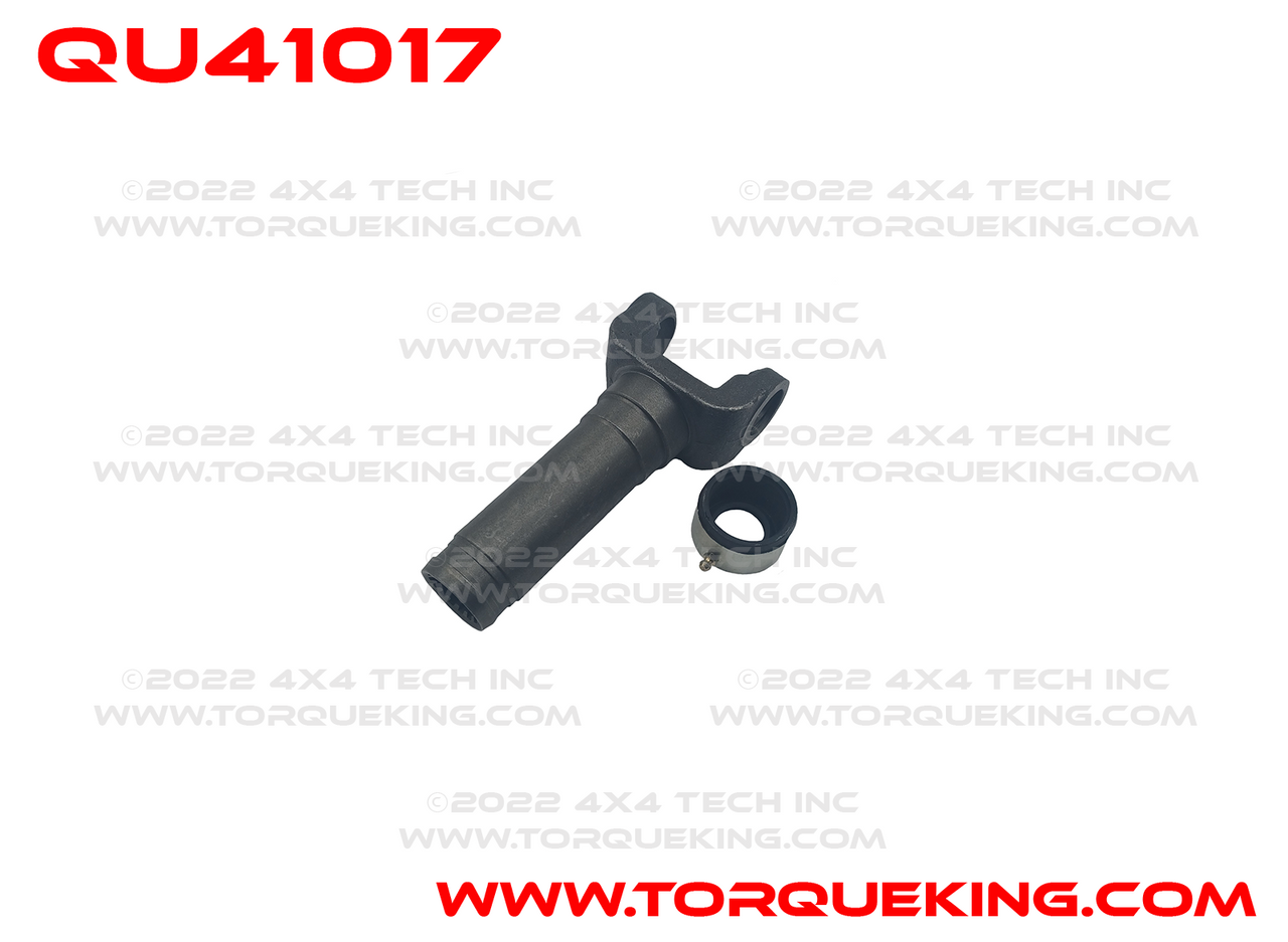 QU41017 1350 16 Spline Slip Yoke for RAM Silver Greaseable Driveshafts Torque King 4x4