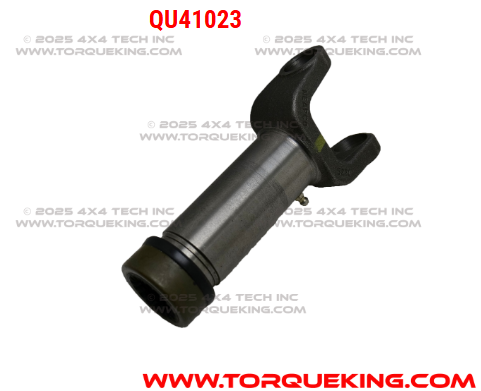 QU41023 1310 x 6-7/8" Long x 1-3/8" x 16 Spline Greasable Slip Yoke Torque King 4x4