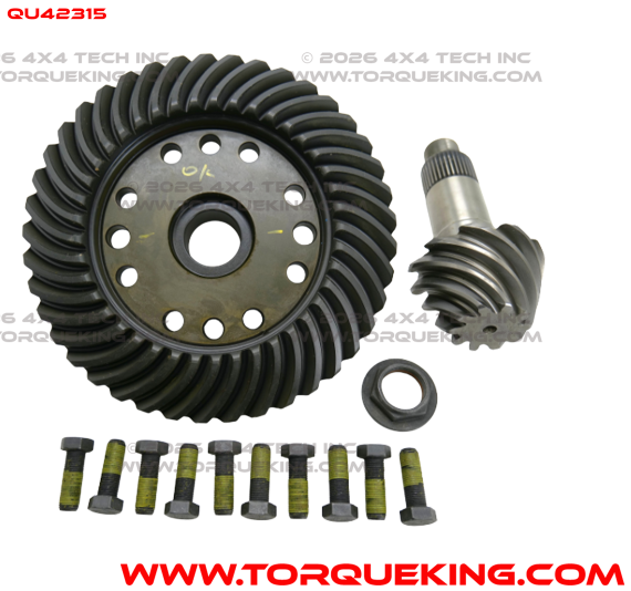QU42315 Genuine Dana 4.10 Ratio Ring & Pinion Gear Set for Dana S111