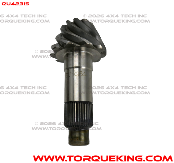 QU42315 Genuine Dana 4.10 Ratio Ring & Pinion Gear Set for Dana S111