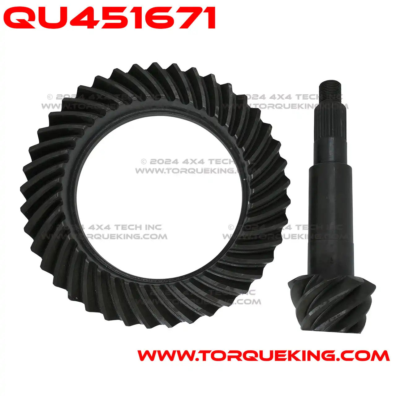 YG D60R-513R-T Dana 60 5.13 Ratio Yukon Ring & Pinion Gear Set, Thick Torque King 4x4