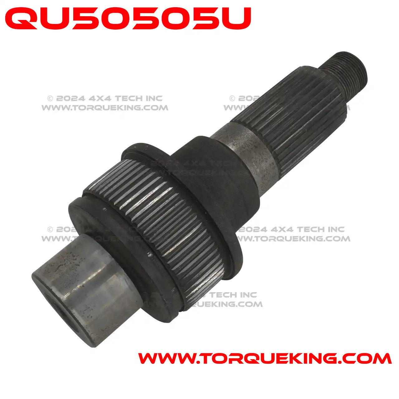 QU50505U Used Front Output Shaft for NP241DLD, NP241C Right Drop Torque King 4x4