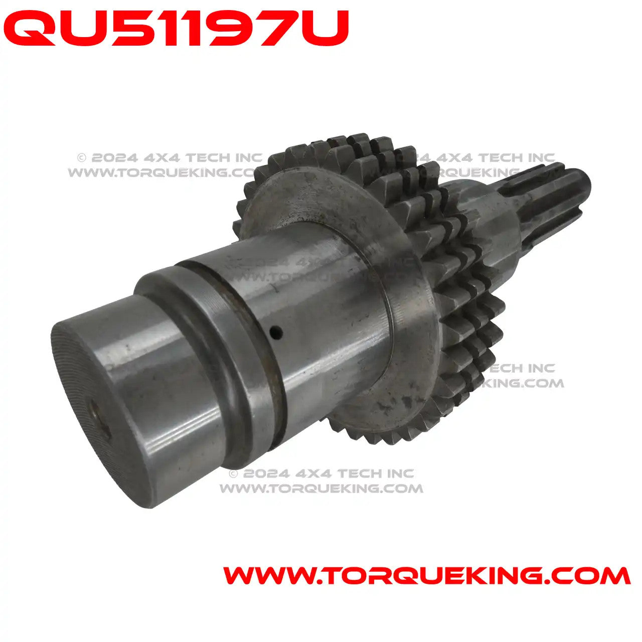 QU51197U Used Early GM 10 Spline NP205 Front Output Shaft Torque King 4x4
