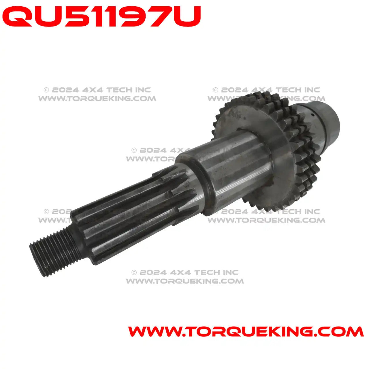 QU51197U Used Early GM 10 Spline NP205 Front Output Shaft Torque King 4x4
