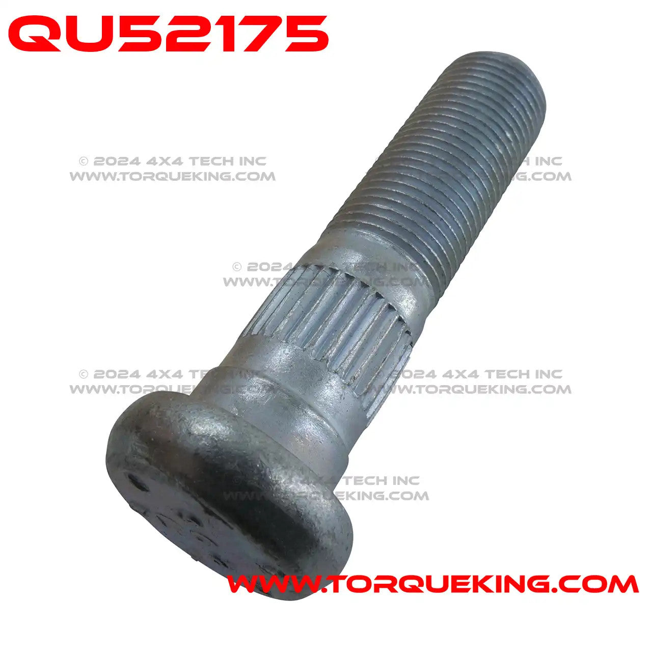QU52175 5/8" SRW Front Wheel Stud for 1969-1989 Dodge 4x4 1 Ton Trucks Torque King 4x4
